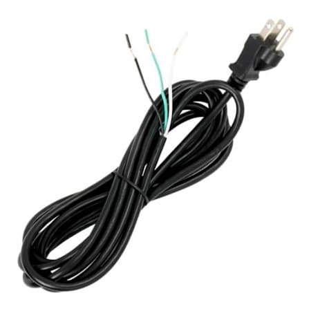 Satco Satco 90-2086 10 Ft. Heavy Duty Cord Set 18/3 SVT -105-#176;C, Black 90/2086